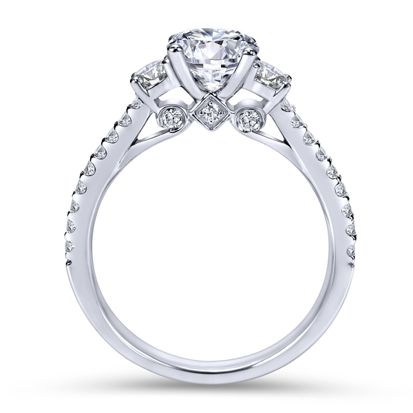 Three Stone Engagement Ring Image 3 The Ring Austin Round Rock, TX