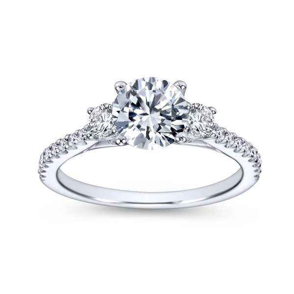 Three Stone Engagement Ring Image 5 The Ring Austin Round Rock, TX