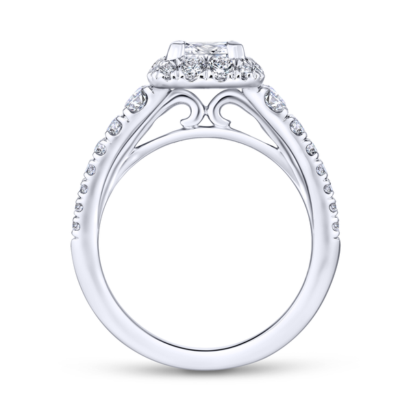 Halo Engagement Ring Image 3 The Ring Austin Round Rock, TX