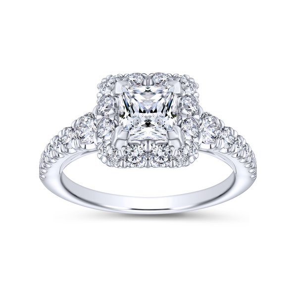 Halo Engagement Ring Image 5 The Ring Austin Round Rock, TX