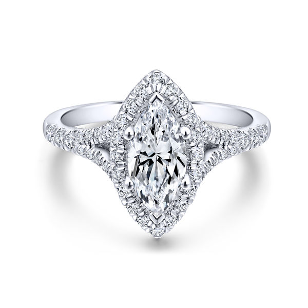 Halo Engagement Ring Image 2 The Ring Austin Round Rock, TX