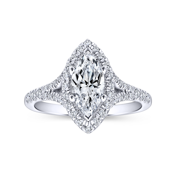 Halo Engagement Ring Image 5 The Ring Austin Round Rock, TX