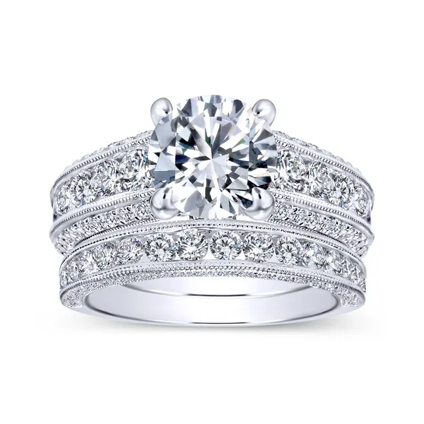 Your centerstone is surrounded by the brightest diamonds that are nestled in a white gold channel and is enhanced by a surprise bridge underneath Image 4 The Ring Austin Round Rock, TX