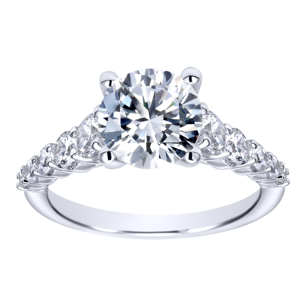 Diamond Semi-Mount Engagement Ring Image 5 The Ring Austin Round Rock, TX