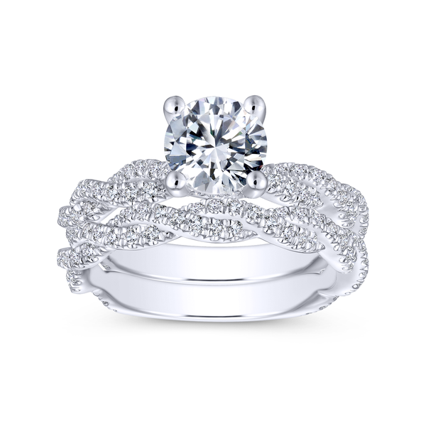 Diamond Semi-Mount Engagement Ring Image 4 The Ring Austin Round Rock, TX
