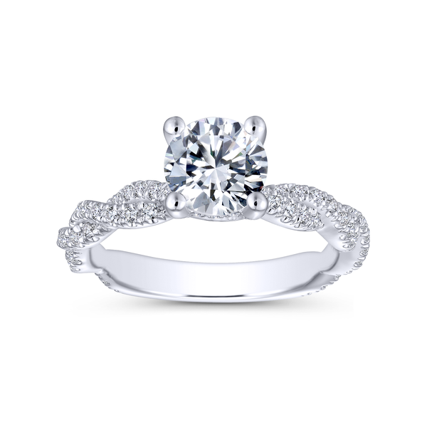 Diamond Semi-Mount Engagement Ring Image 5 The Ring Austin Round Rock, TX