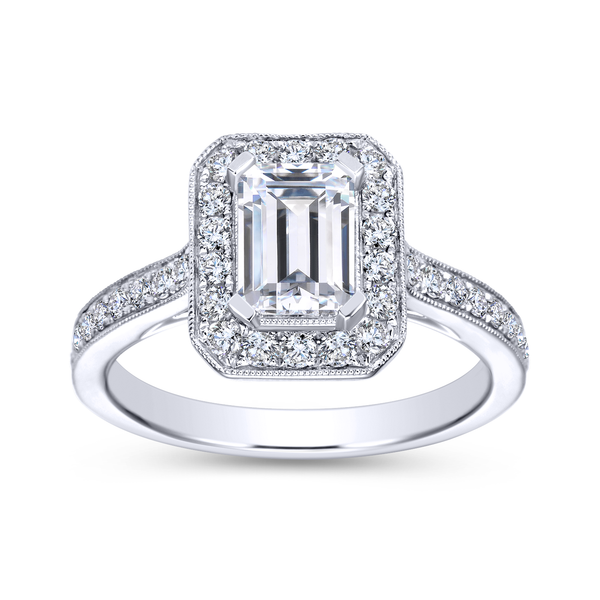 Halo Engagement Ring Image 5 The Ring Austin Round Rock, TX