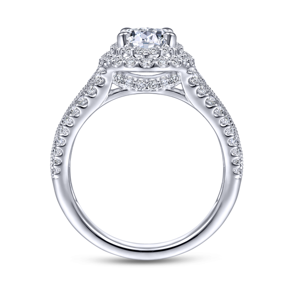 Halo Engagement Ring Image 3 The Ring Austin Round Rock, TX