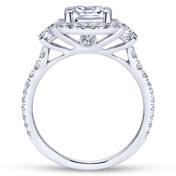 Three Stone Engagement Ring Image 3 The Ring Austin Round Rock, TX