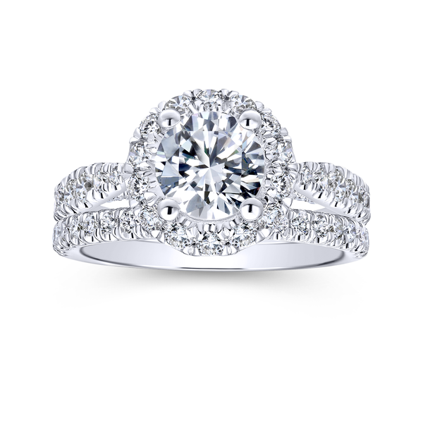 Halo Engagement Ring Image 4 The Ring Austin Round Rock, TX