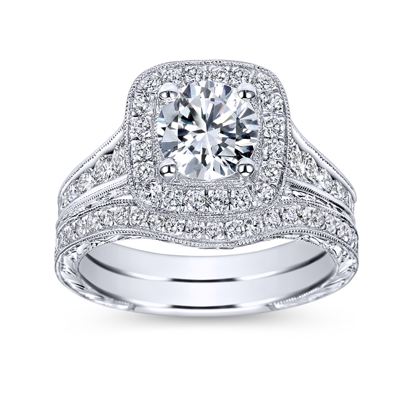 Halo Engagement Ring Image 4 The Ring Austin Round Rock, TX