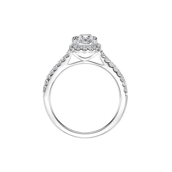 Halo Engagement Ring Image 3 The Ring Austin Round Rock, TX
