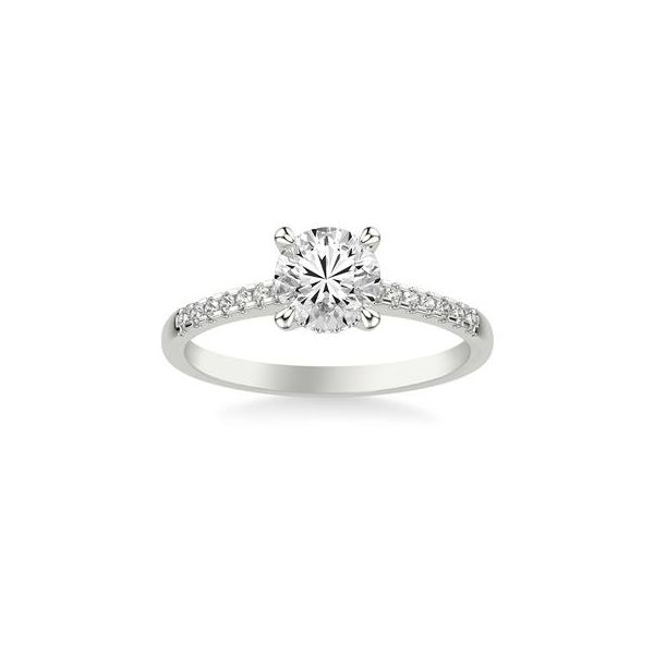 Hidden Halo Engagement Ring Image 2 The Ring Austin Round Rock, TX
