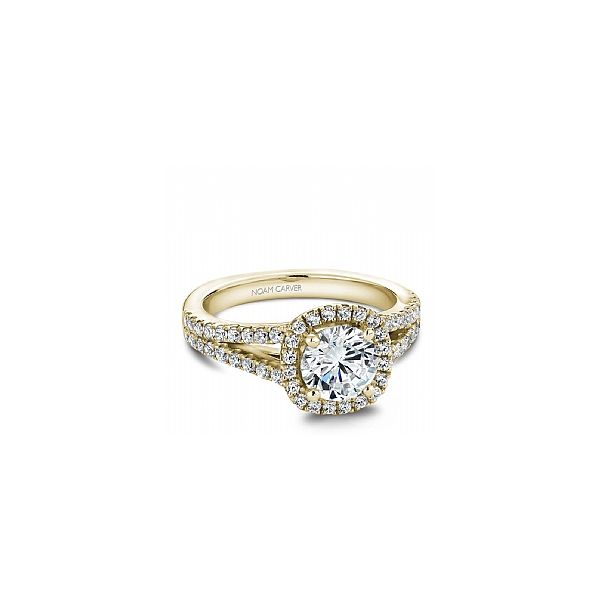 Halo Engagement Ring Image 2 The Ring Austin Round Rock, TX