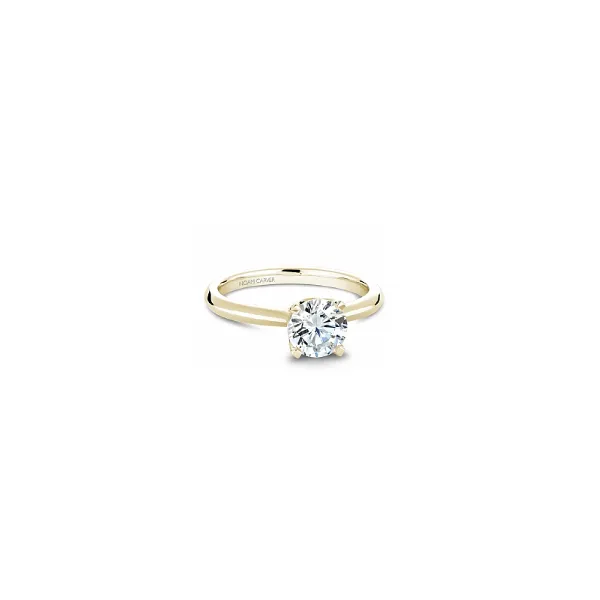 1/10CTW 14K RG Four Prong Mined Diamond Accented Crown Engagement Ring The Ring Austin Round Rock, TX