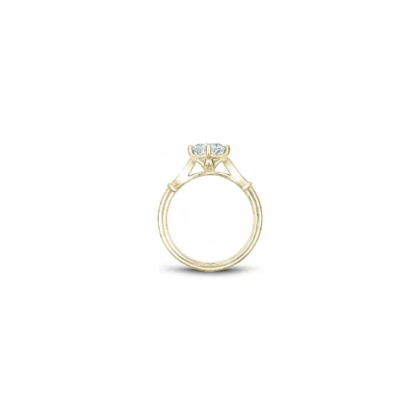 1/20CTW 14K RG Mined  Diamond and Polished Engagement Ring Image 2 The Ring Austin Round Rock, TX