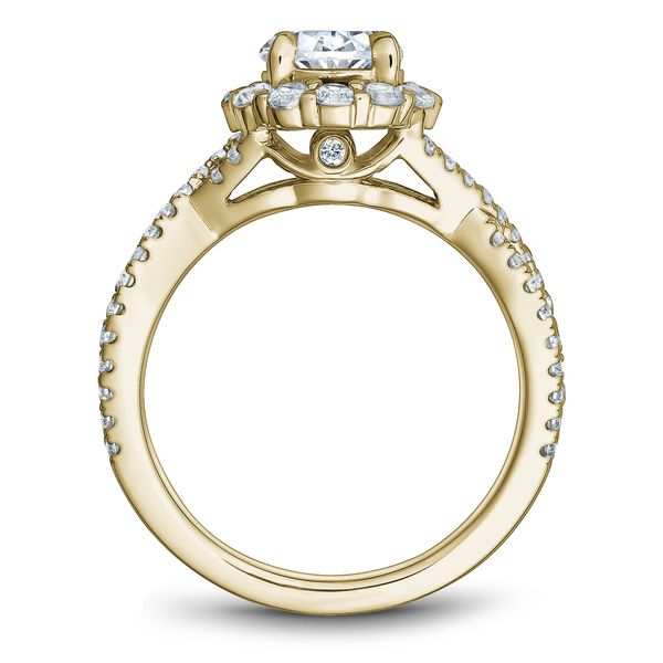 Halo Engagement Ring Image 2 The Ring Austin Round Rock, TX