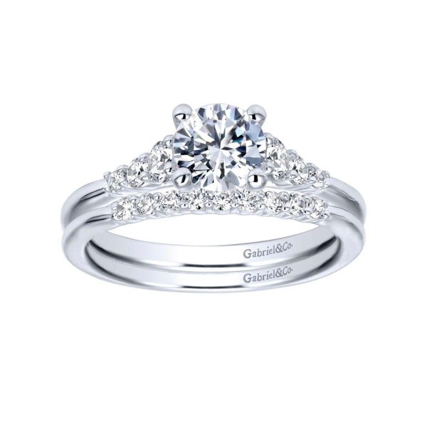 Diamond Semi-Mount Engagement Ring Image 4 The Ring Austin Round Rock, TX
