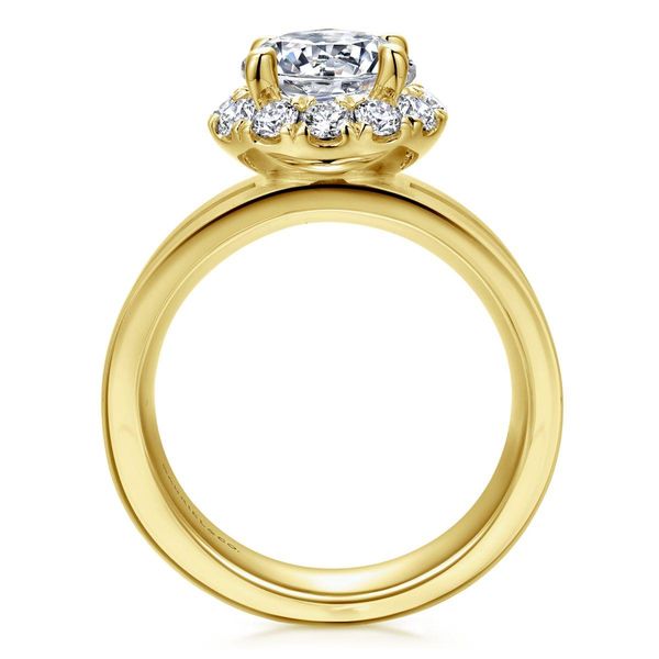 Halo Engagement Ring Image 3 The Ring Austin Round Rock, TX