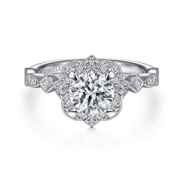 Vintage Engagement Ring Image 3 The Ring Austin Round Rock, TX