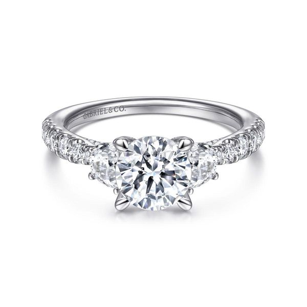 Three Stone Engagement Ring Image 3 The Ring Austin Round Rock, TX