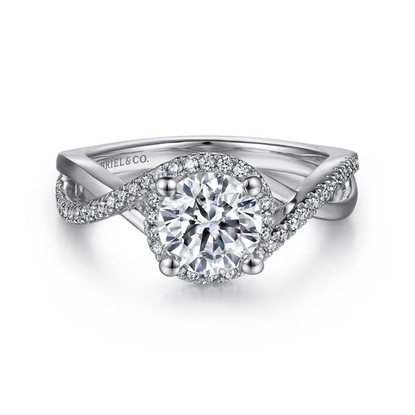 Halo Engagement Ring Image 3 The Ring Austin Round Rock, TX