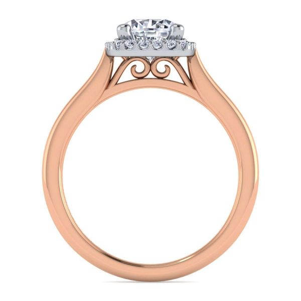 Halo Engagement Ring Image 2 The Ring Austin Round Rock, TX