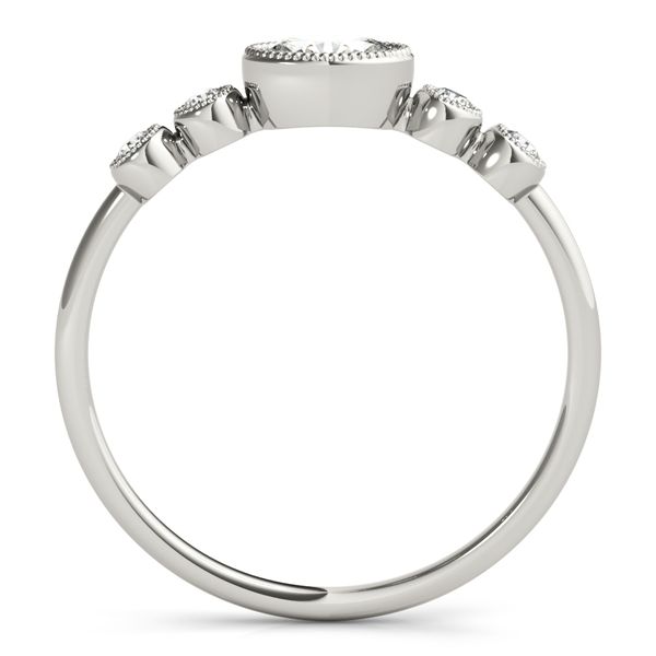 Diamond Semi-Mount Engagement Ring Image 2 The Ring Austin Round Rock, TX