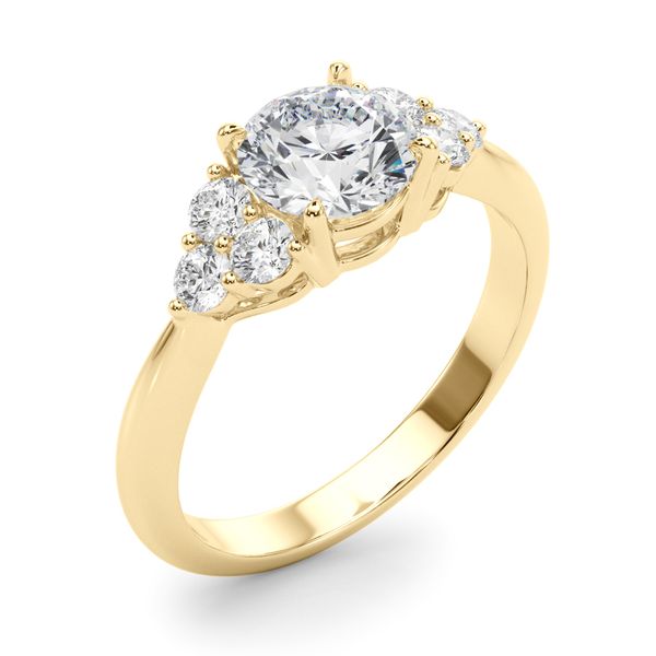 Cluster Engagement Ring Image 2 The Ring Austin Round Rock, TX