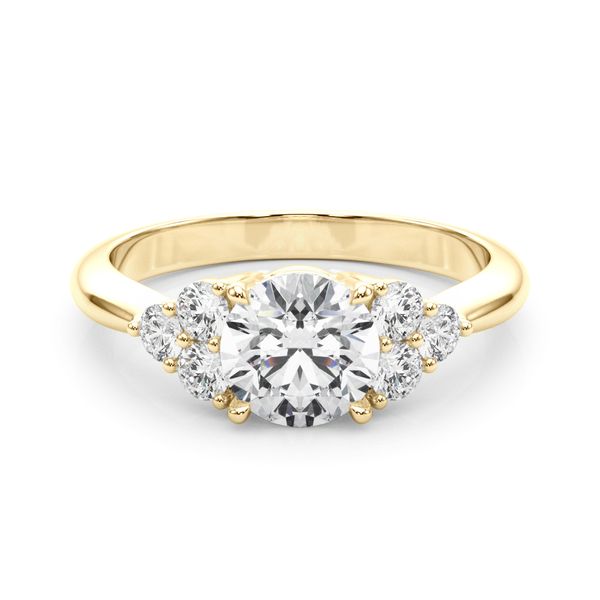 Cluster Engagement Ring Image 3 The Ring Austin Round Rock, TX