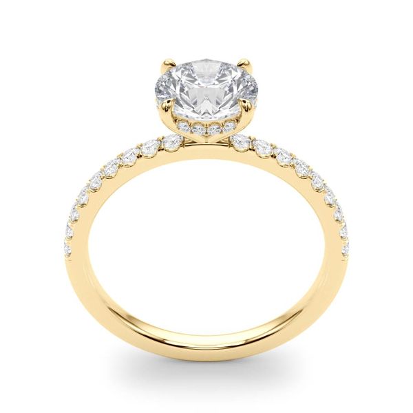 Hidden Halo Engagement Ring Image 2 The Ring Austin Round Rock, TX