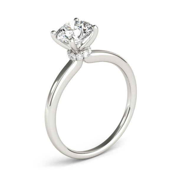 Hidden Halo Engagement Ring Image 2 The Ring Austin Round Rock, TX