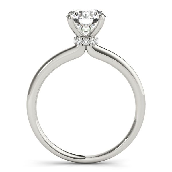 Hidden Halo Engagement Ring Image 4 The Ring Austin Round Rock, TX