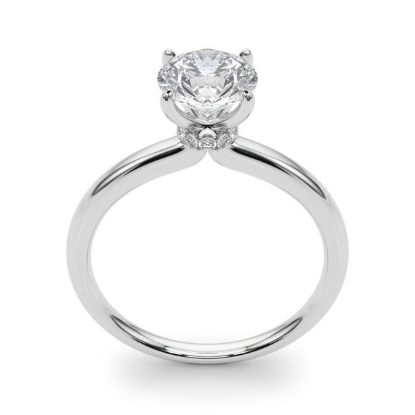 Hidden Halo Engagement Ring Image 5 The Ring Austin Round Rock, TX