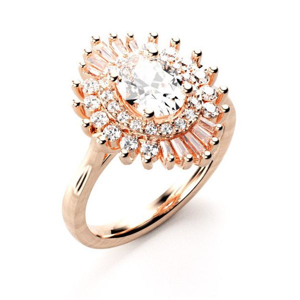 Vintage Engagement Ring Image 2 The Ring Austin Round Rock, TX