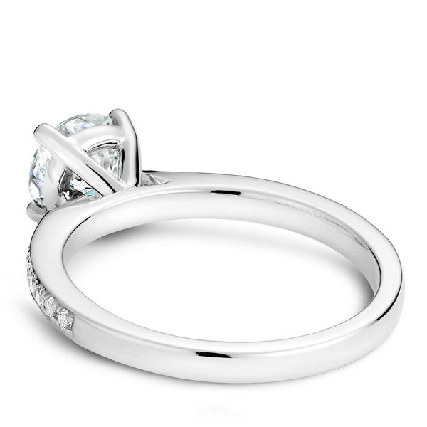 Diamond Semi-Mount Engagement Ring Noam Carver Image 3 The Ring Austin Round Rock, TX