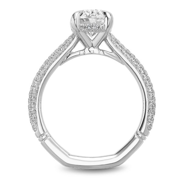Hidden Halo Engagement Ring Image 4 The Ring Austin Round Rock, TX
