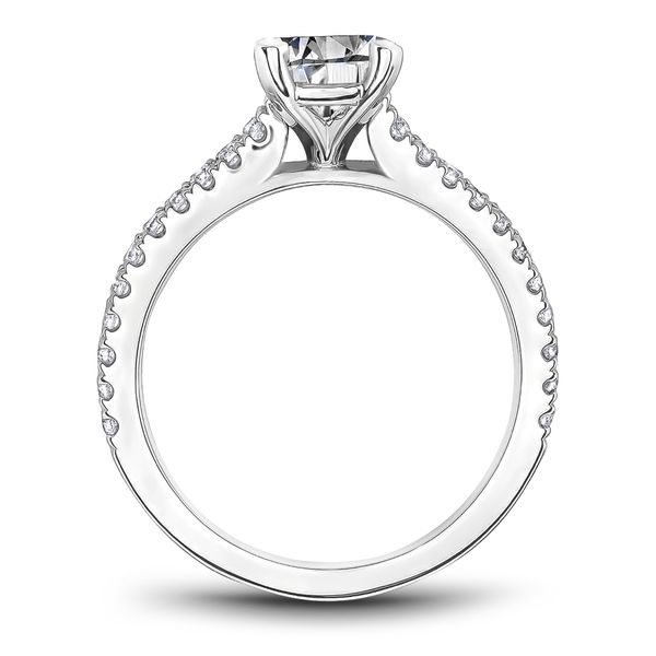 Diamond Semi-Mount Engagement Ring Noam Carver Image 2 The Ring Austin Round Rock, TX