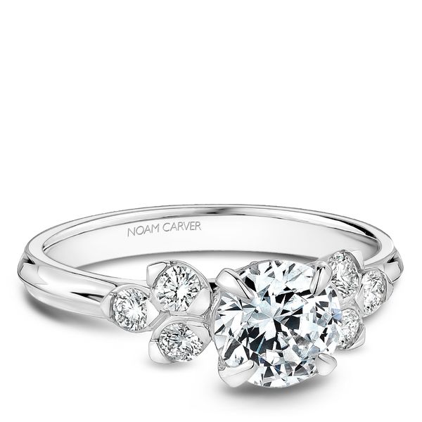 Cluster Engagement Ring Image 2 The Ring Austin Round Rock, TX
