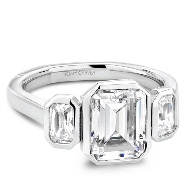 Three Stone Engagement Ring Image 2 The Ring Austin Round Rock, TX