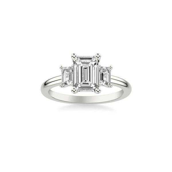 Three Stone Engagement Ring Image 2 The Ring Austin Round Rock, TX