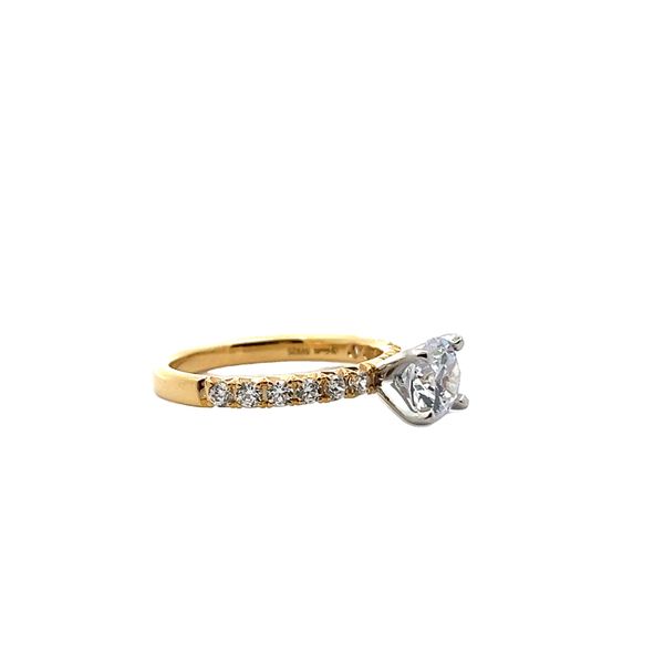 Diamond Semi-Mount Engagement Ring Image 2 The Ring Austin Round Rock, TX