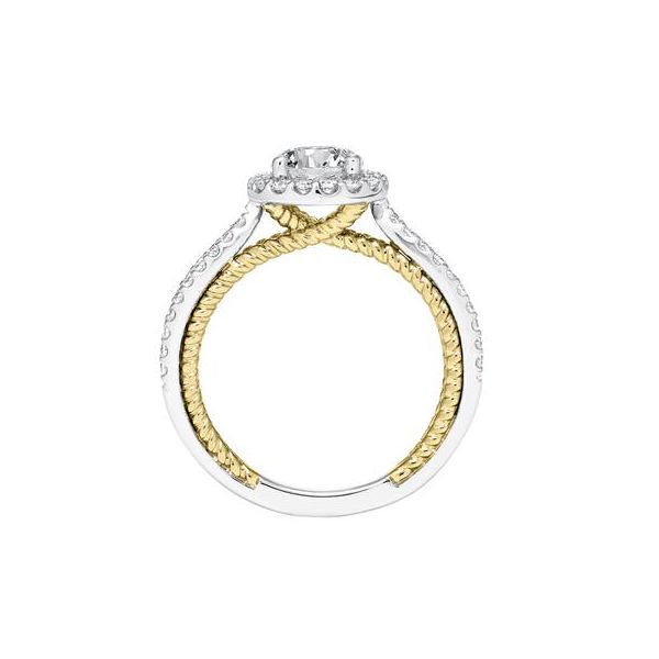 Halo Engagement Ring Image 3 The Ring Austin Round Rock, TX