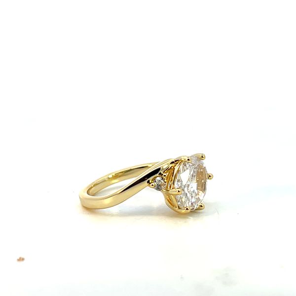 Diamond Semi-Mount Engagement Ring Image 2 The Ring Austin Round Rock, TX