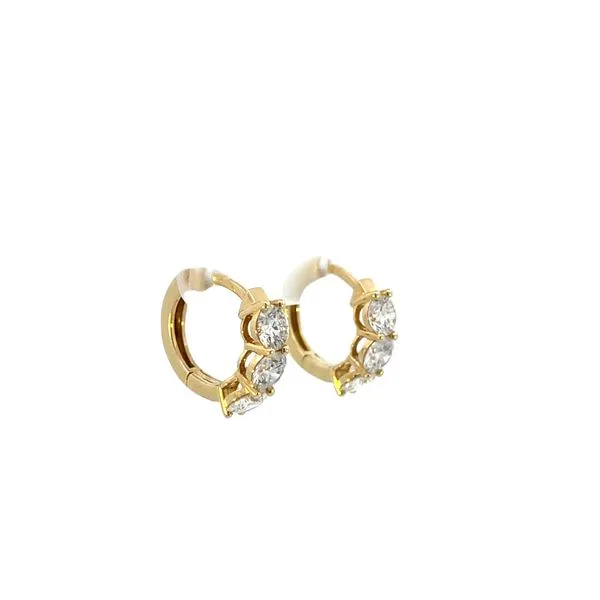 Lab Grown diamond studs Image 3 The Ring Austin Round Rock, TX