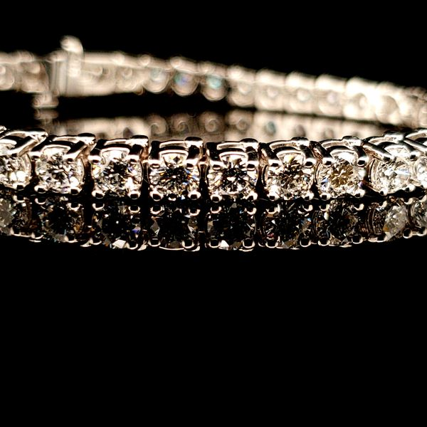 9 CTW 14K WG Lab Grown Diamond Tennis Bracelet Image 2 The Ring Austin Round Rock, TX