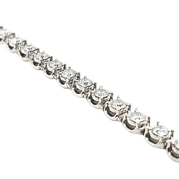 5CTW 14K WG Lab Grown diamond Tennis Bracelet Image 2 The Ring Austin Round Rock, TX