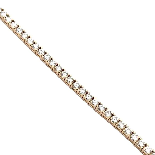3.00CTW 14K YG Round Lab Grown Diamond Tennis Bracelet The Ring Austin Round Rock, TX