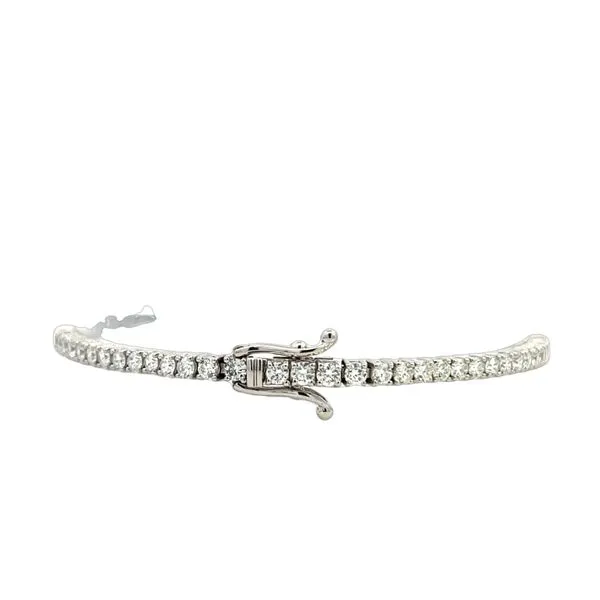 3.00CTW 14K WG Lab Grown Round Diamond Tennis Bracelet Image 2 The Ring Austin Round Rock, TX