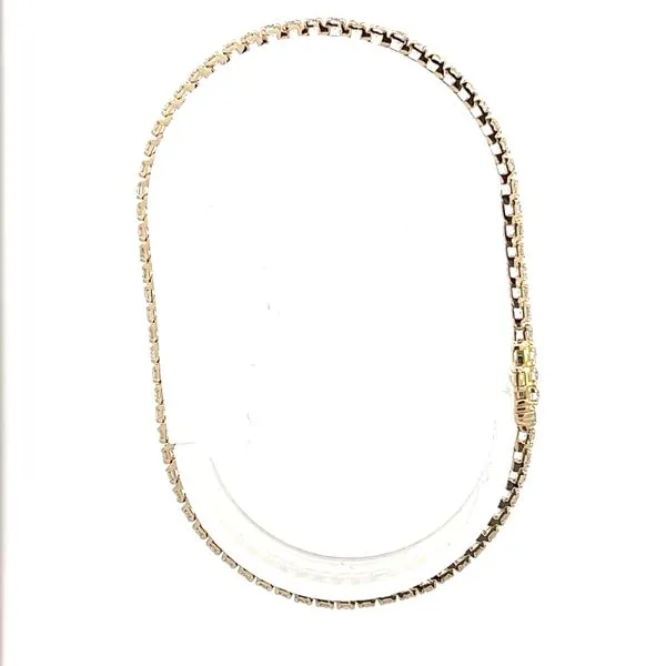 3.00CTW 14K YG Lab Grown Round Diamond 4 Prong Tennis Bracelet Image 2 The Ring Austin Round Rock, TX